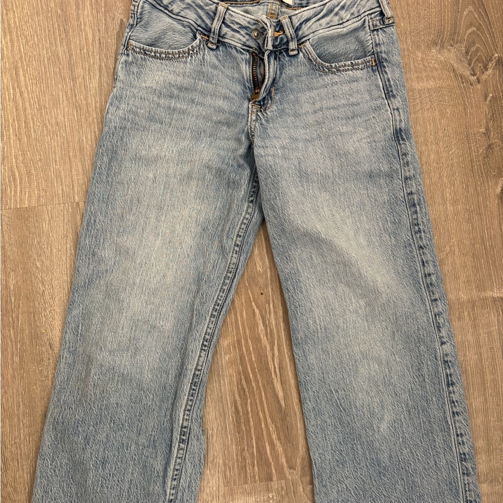 Abercrombie Kids Light Blue Baggy Jeans